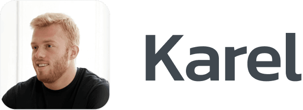 Logo Karel Decoene portfolio website