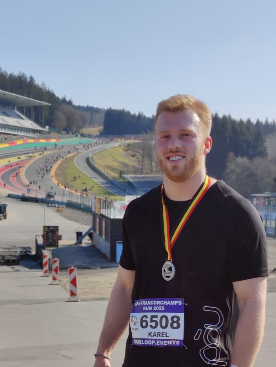 Karel Decoene at SPA run